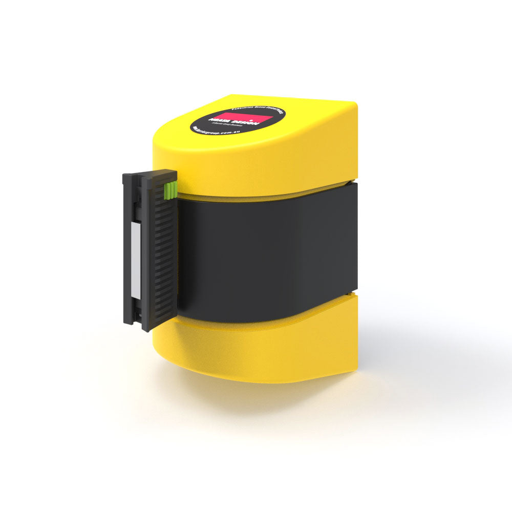 Magnetic Mount Retractable Belt Barrier 5m - PVC