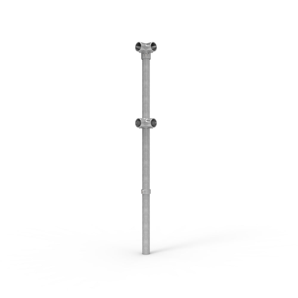 NoWeld Corner Post Below Ground
