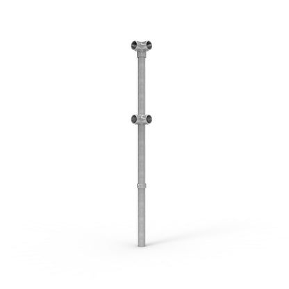 NoWeld Corner Post Below Ground