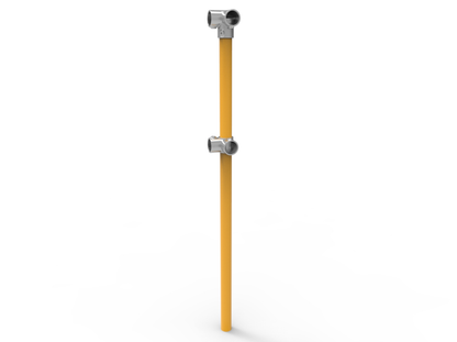 NoWeld Corner Post Below Ground