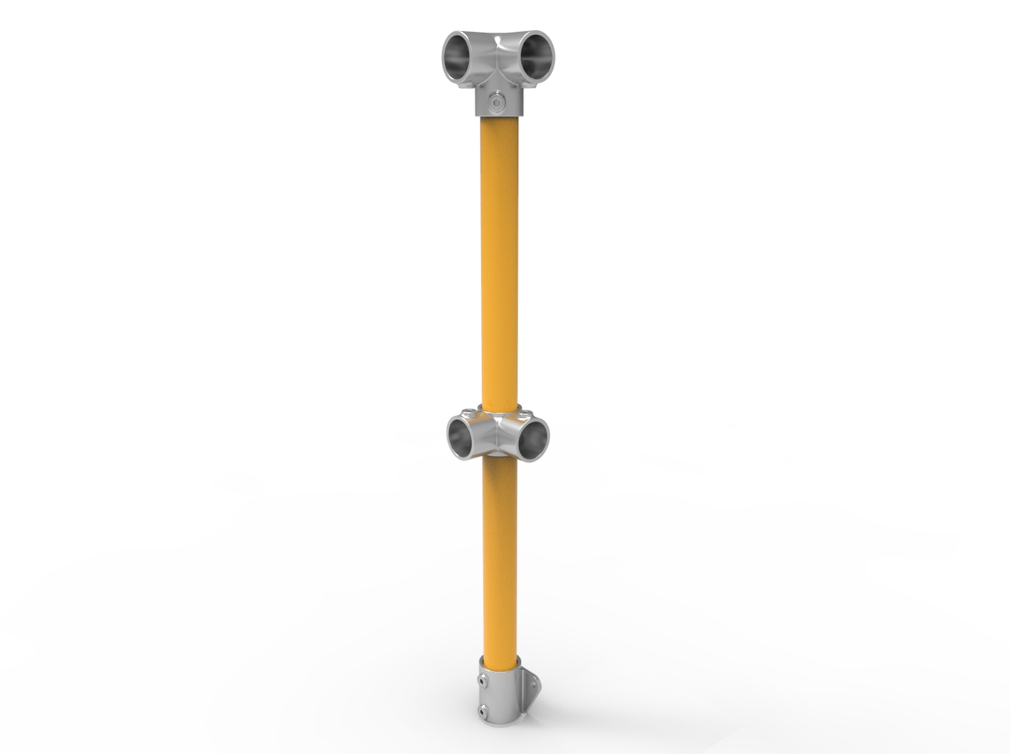 NoWeld Corner Post Vertical Mount