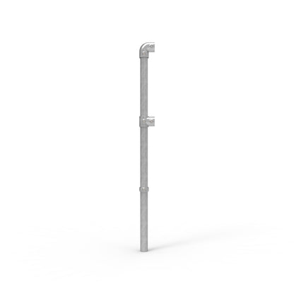 NoWeld End Post Below Ground - Galvanised
