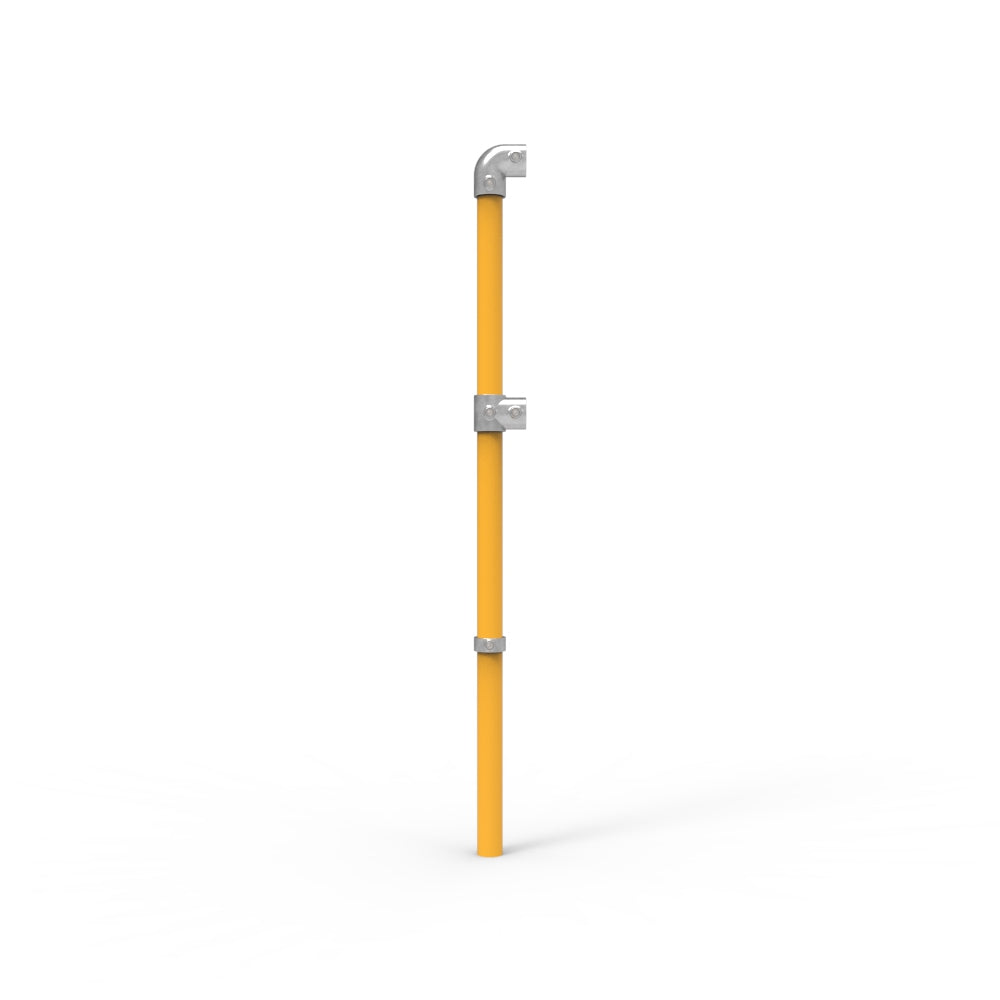 NoWeld End Post Below Ground - Galvanised