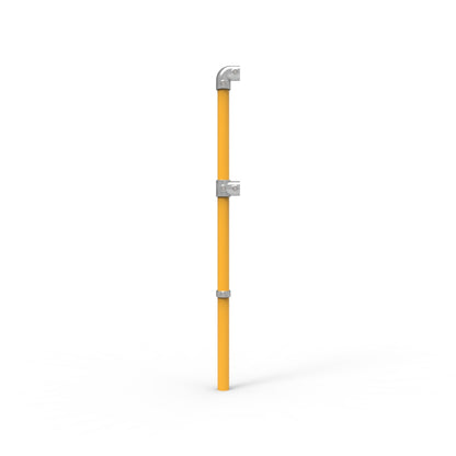 NoWeld End Post Below Ground - Galvanised
