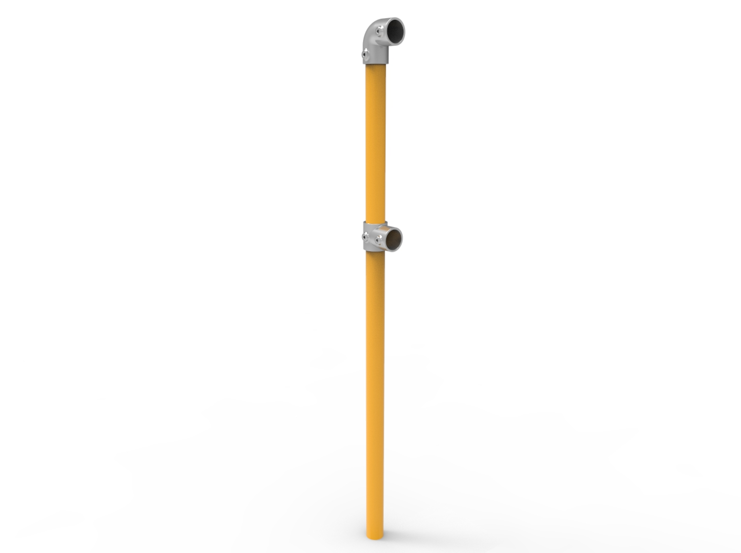 NoWeld End Post Below Ground