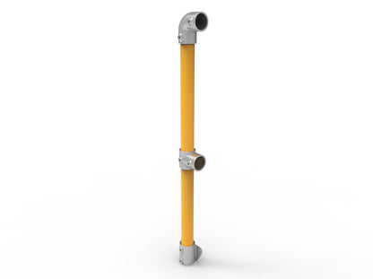 NoWeld End Post Vertical Mount