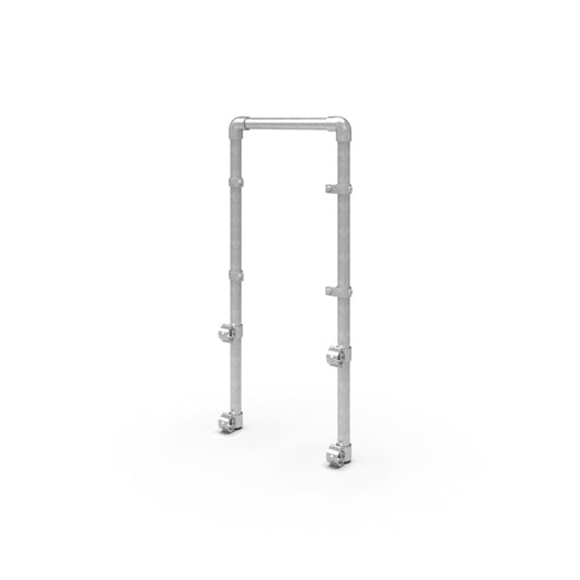 NoWeld Trolley Bay Sign Frame - Single Side - Galvanised