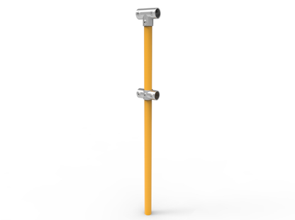 NoWeld Through Post Below Ground