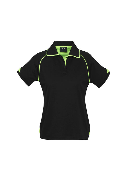 BizCollection P29022 Womens Fusion Short Sleeve Polo