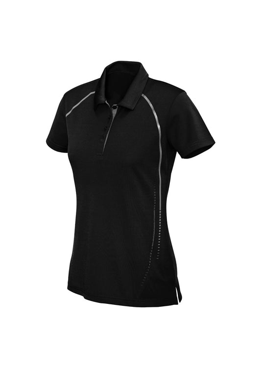 BizCollection P604LS Womens Cyber Short Sleeve Polo