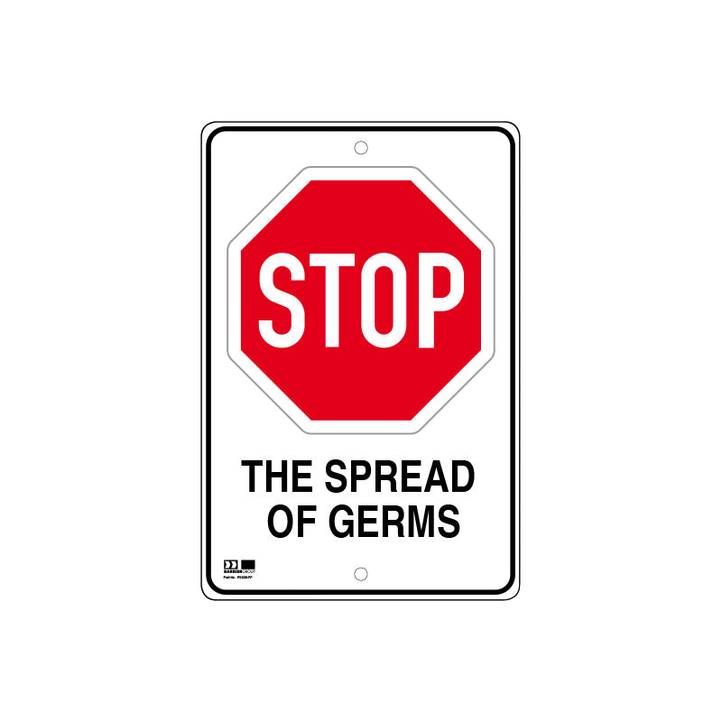 Pilot Sign - Stop The Spread of Germs