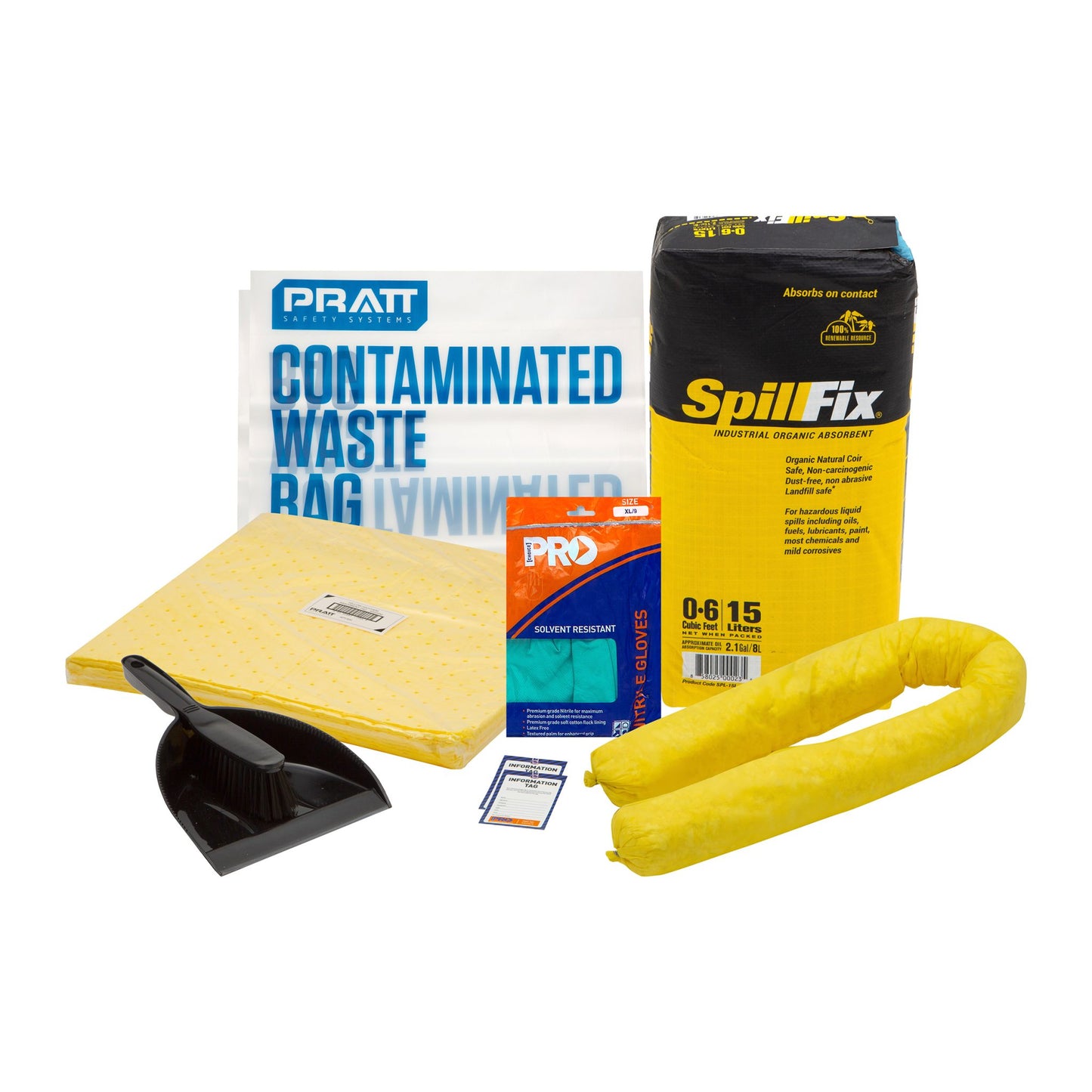 SKH Pratt Premium Hazchem Only Spill Kit Bag