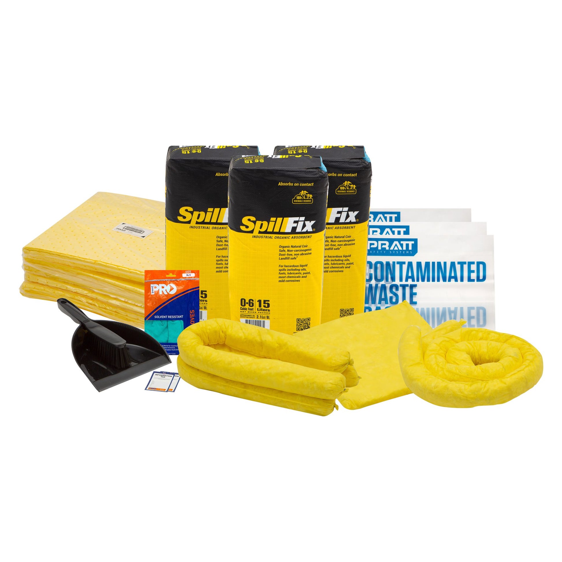 SKH Pratt Premium Hazchem Only Spill Kit Bag
