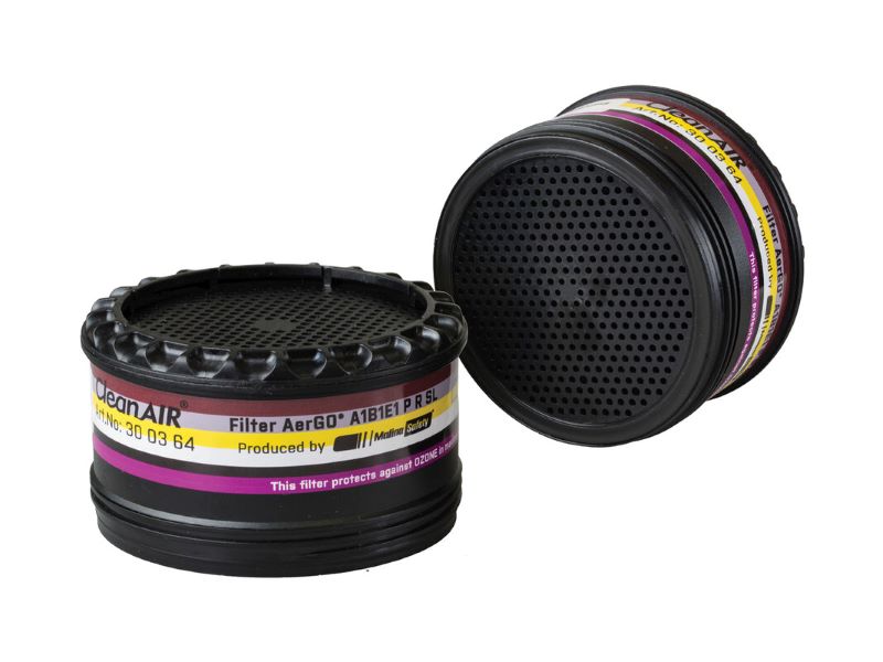 CleanAIR R300364 AerGO ABE1 P3 Combined Ozone Filters - 2 pieces