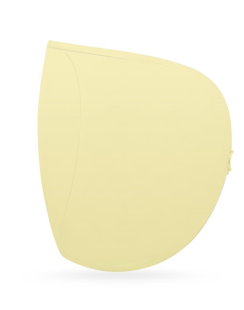 CleanAIR R729001 Spare Protective Visor for UniMask/Omnira - Yellow