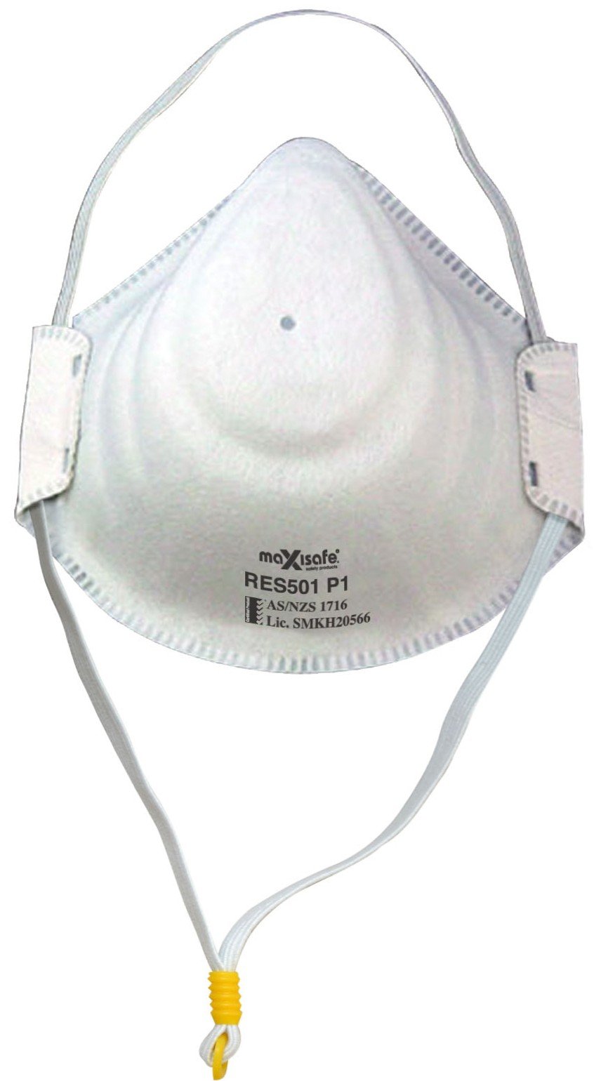 Maxisafe RES501 P1 Moulded Respirator, box 20