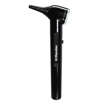 Max Global Products RI2101200 Otoscope Riester E-Scope 2.7v Black Complete