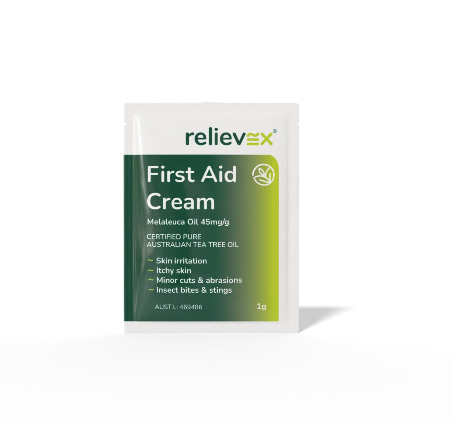 ESAPHARRM BN-AS01 Relievex Antiseptic & Itch Relief Cream 1g Sachet