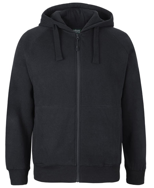 C of C Full Zip Fleecy Hoodie Black -S