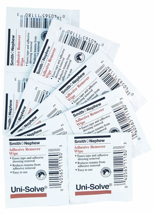 SMITH & NEPHEW S402300-10 Uni-Solve Adhesive Remover Wipes Pack of 10