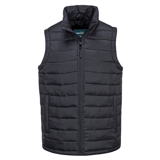 Portwest Baffle Gilet in Black