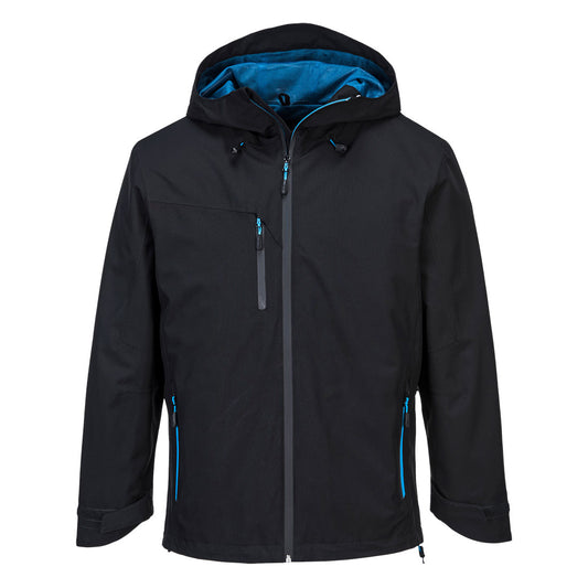 Portwest KX3 Rain Jacket in Black
