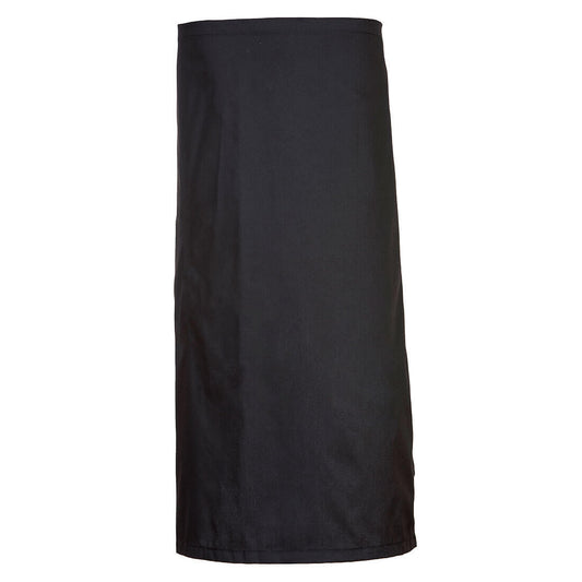 Portwest Waist Apron with Pocket in Black