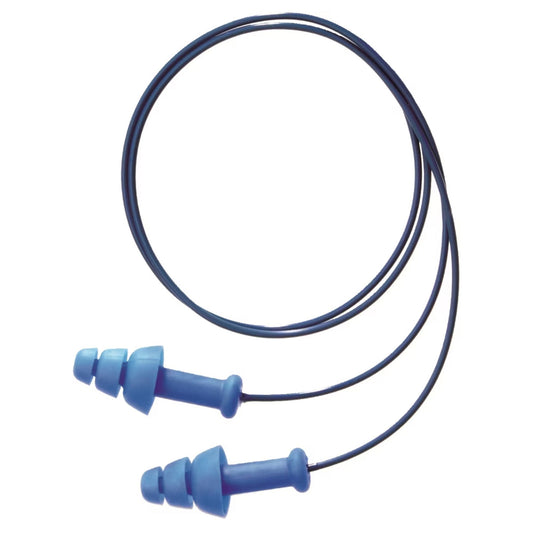 Howard Leight SmartFit Detectable Reusable Corded Earplugs 50prs