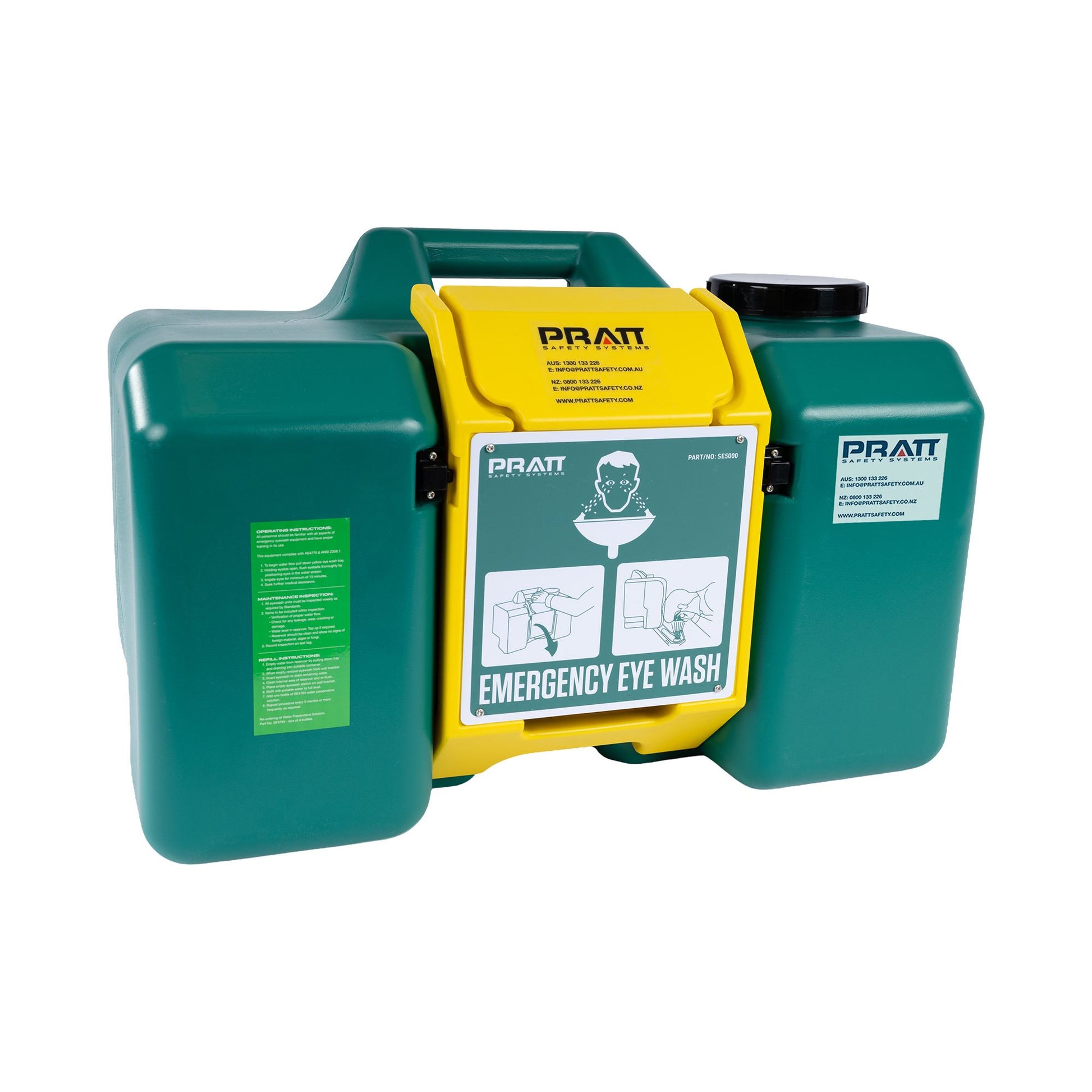 Pratt Safety Portable Gravity Fed Eye Wash Unit. 35L