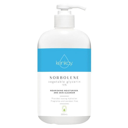 KENKAY PHARMACEUTICALS SG500-P Sorbolene & 10% Glycerin Cream, Pump, 500g