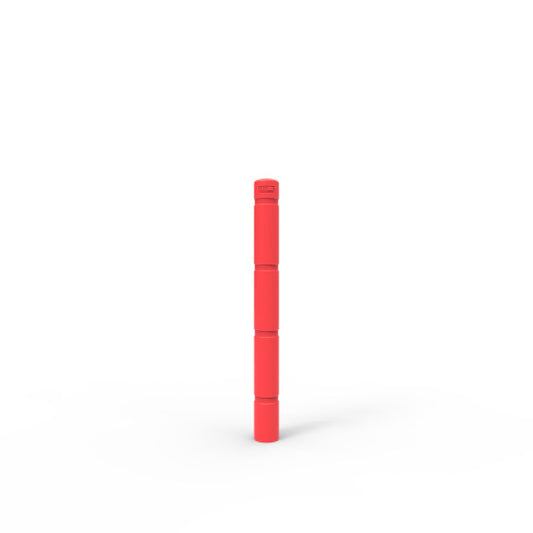 Skinz Bollard Sleeve to suit up to 105mm Diameter, 1200mm High - Red