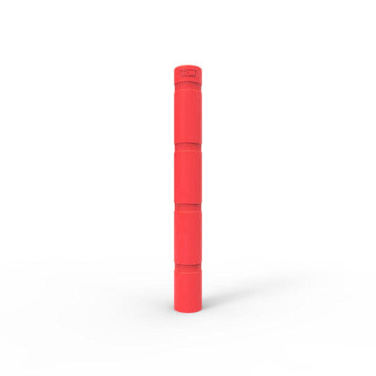 Skinz Bollard Sleeve to suit up to 175mm Diameter, 1600mm High - Red