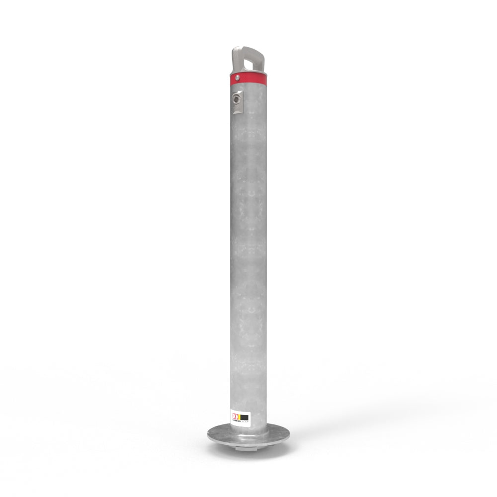 Cam-lok Surface Mounted Removable Bollard 90mm Economy Lock