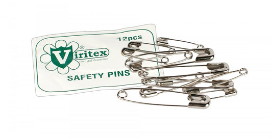 VIRITEX SPA12 Safety Pins Assorted Viritex 12's
