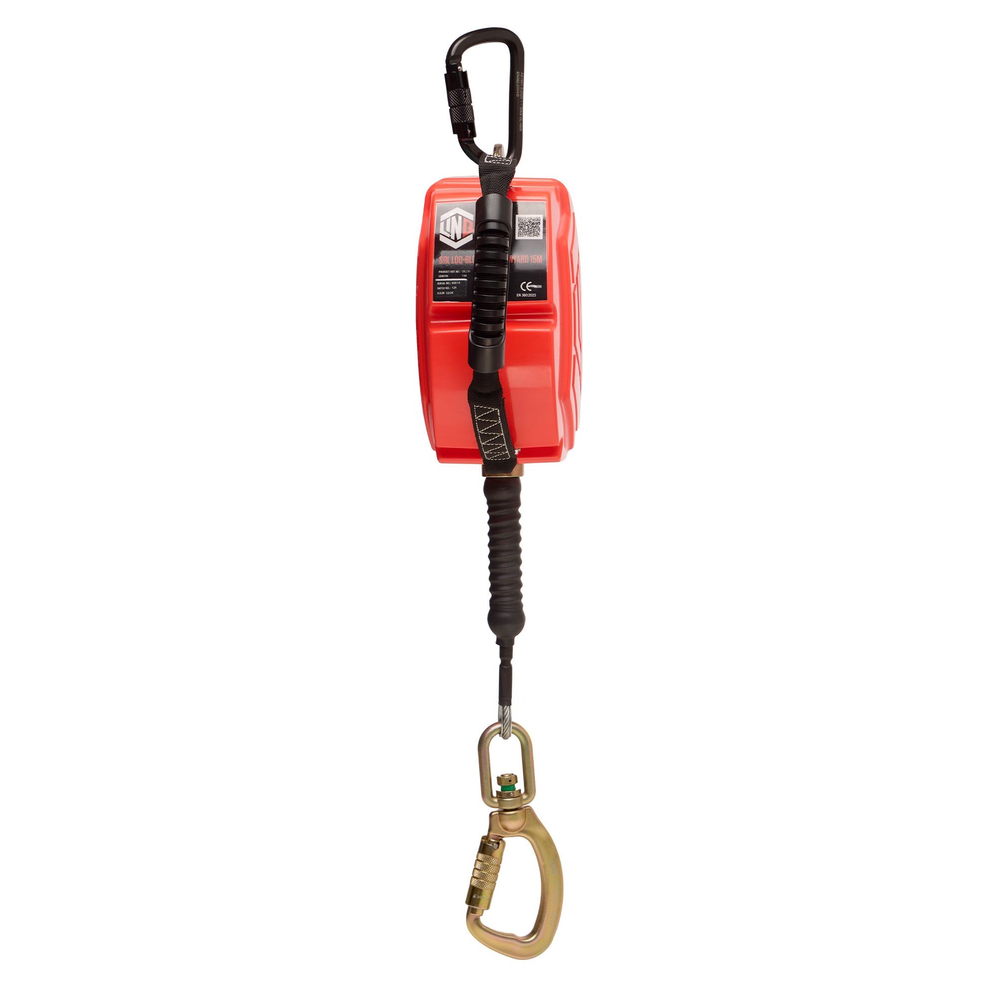 LINQ Height Safety Self-Retracting 15m Wire Rope Loq-Bloq