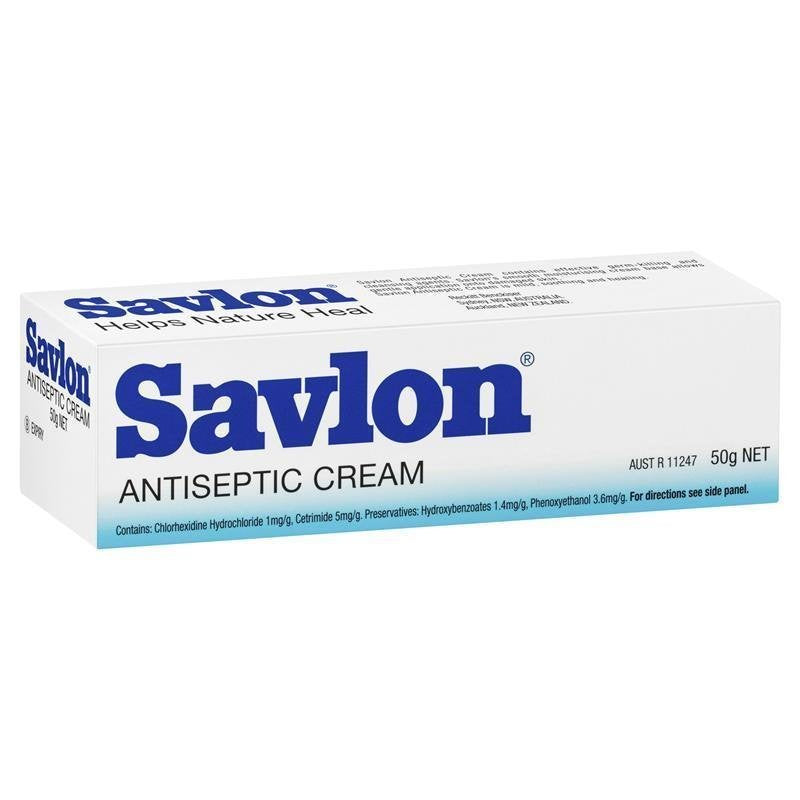 RECKITT BENCKISER SV50 Savlon Antiseptic Cream 50g