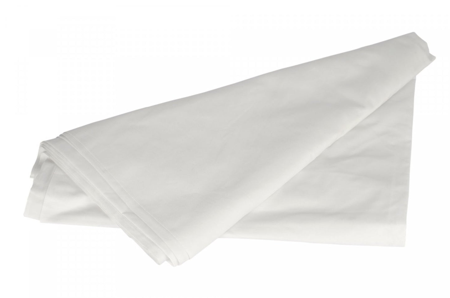 Max Global Products SHCW Sheets Poly Cotton Flat 180cm x 270cm White