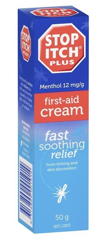 INOVA PHARMACEUTICALS SI50 Stop Itch Plus First Aid Cream 50g