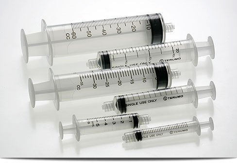 TERUMO TLL03B Syringe 3mL Luer Lock Box of 100