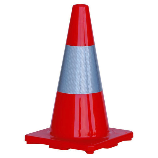 Pro Choice Safety Gear Orange PVC Traffic Cone / Reflective Tape 450mm