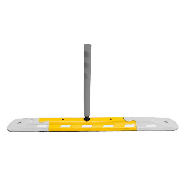 Traffic Lane Separator Body - Recycled Rubber - Yellow
