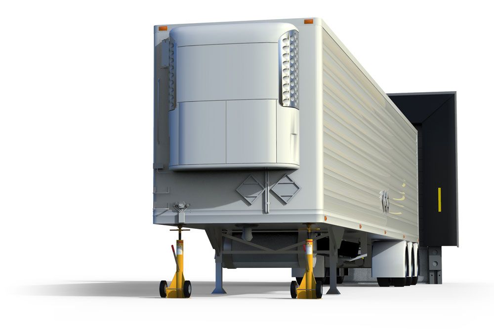 Trailer Stabilising Jack 45 Tonne