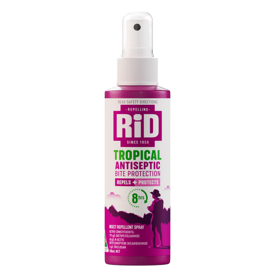 RID AUST RA430100 Rid Tropical 8-Hour Pump Spray 100mL