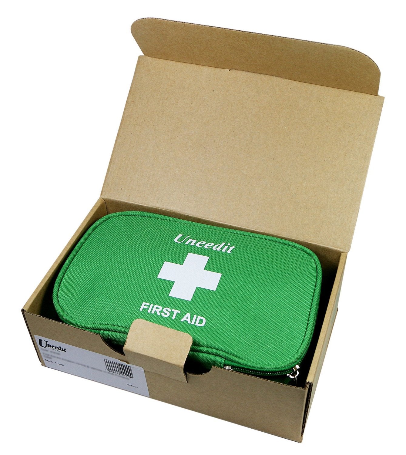 Max Global Products 1SG-VP First Aid Kit - Complete National Vehicles (vp) Portable Soft Green Case