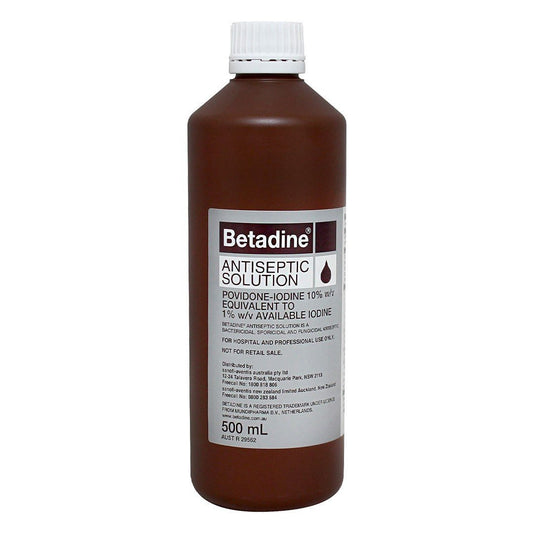 INOVA PHARMACEUTICALS BET500 Betadine Antiseptic Liquid 500mL
