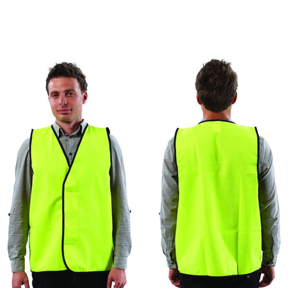 WORKIT Workwear Fluro Safety Vest: Day Use