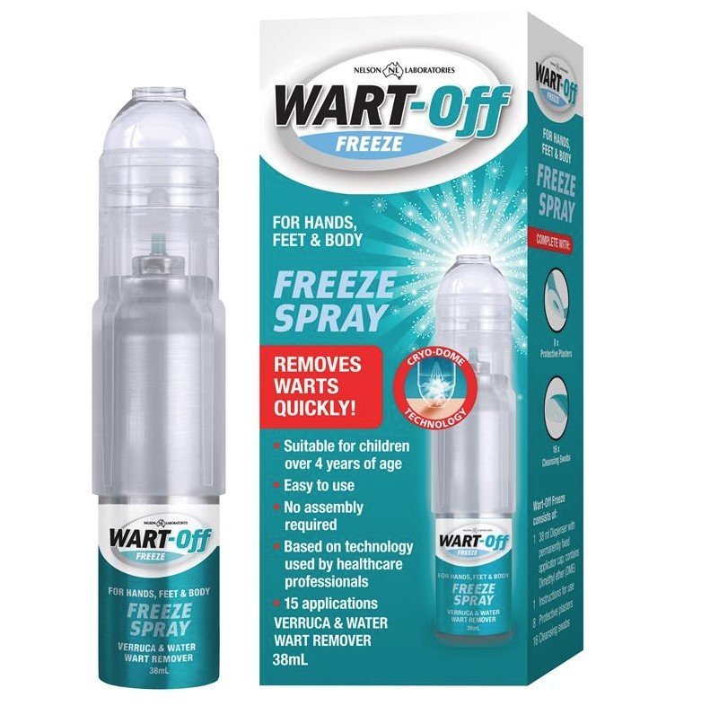 PHARMACARE WARTFR Wart Off Freeze Spray 38mL