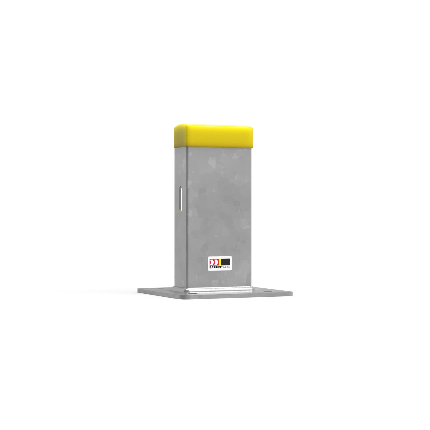 W-Beam Single Height Post 400mm Surface Mounted - Galvanised