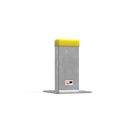W-Beam Single Height Post 400mm Surface Mounted
