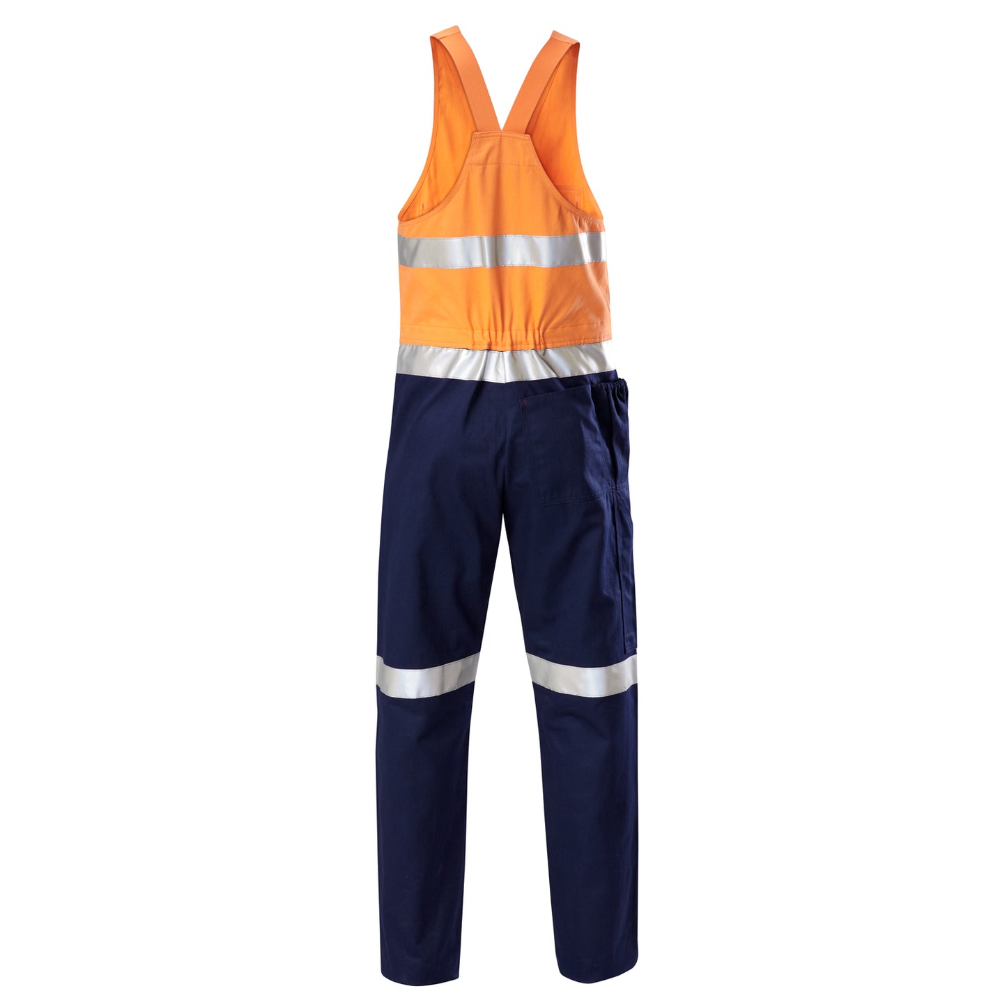 Hard Yakka Y01055 Hi-Vis 2Tone Action Back Cotton Taped Overall